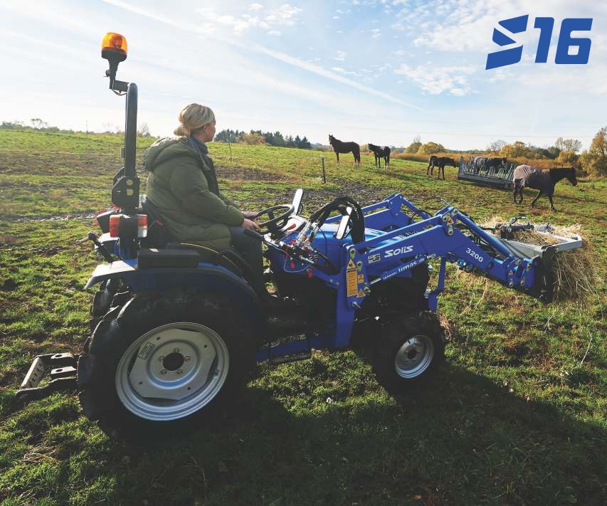 Solis: trattore agricolo compatto mod. S16
